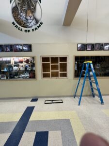 Emerald Ridge High School display installation project in Puyallup WA
